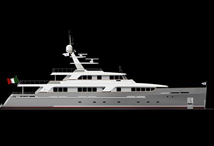 Hull F75: يخت في غاية الفخامة من إبداع Codecasa Yachts